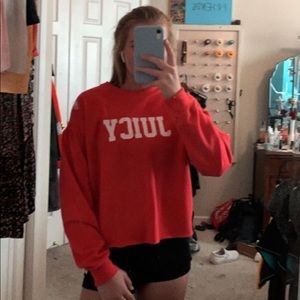 cropped Juicy sweater
